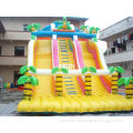 Outdoor Large 0.55mm Pvc Tarpaulin Commercial Inflatable Dry Slide For Party Entertainment